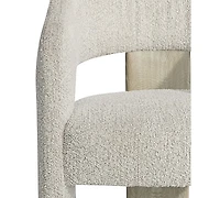 Bernhardt Arcadia 30" Wood Open Back Armchair