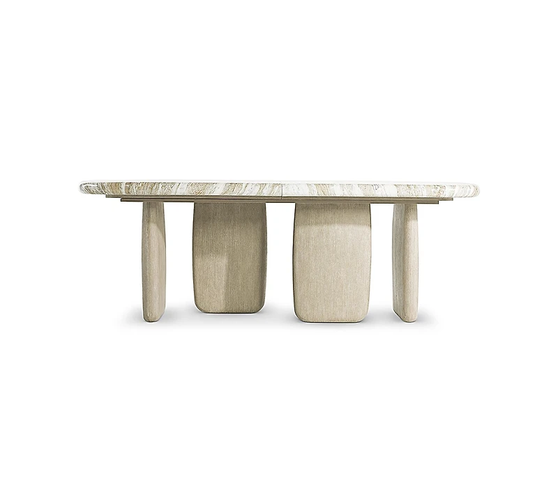 Bernhardt Arcadia 30" Wood Oval Dining Table