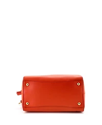 Pre-Owned Prada Medium Lux Convertible Boston Bag Saffiano Leather