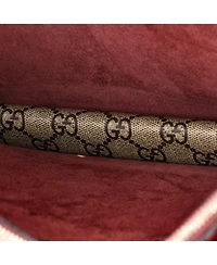 Pre-Owned Gucci Medium Dionysus Bag Blooms Print Gg Coated Canvas