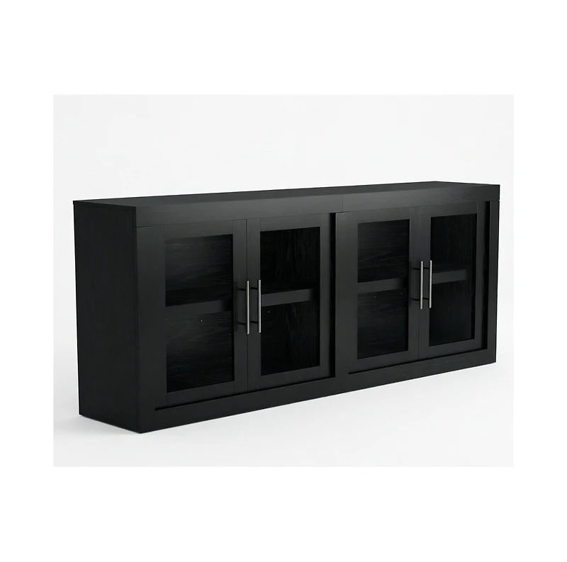 homfan 70.8" Mid Century Modern Sideboard Buffet Cabinet