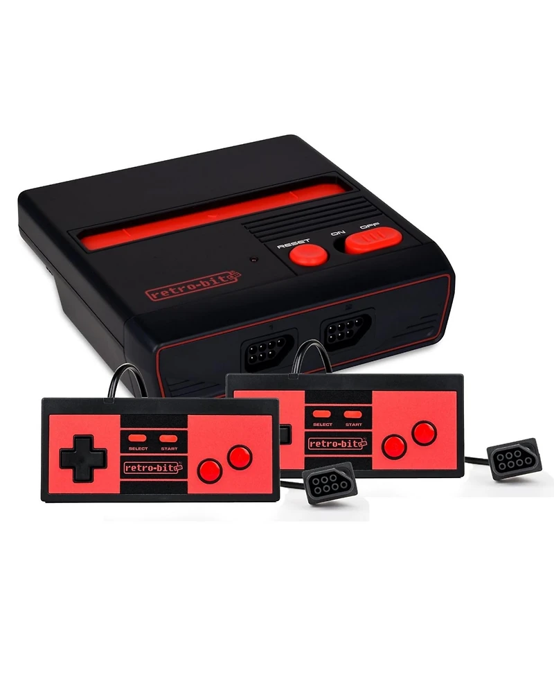 Retro-Bit Res Plus Nes 8-Bit Console with Hdmi Port - Red/Black