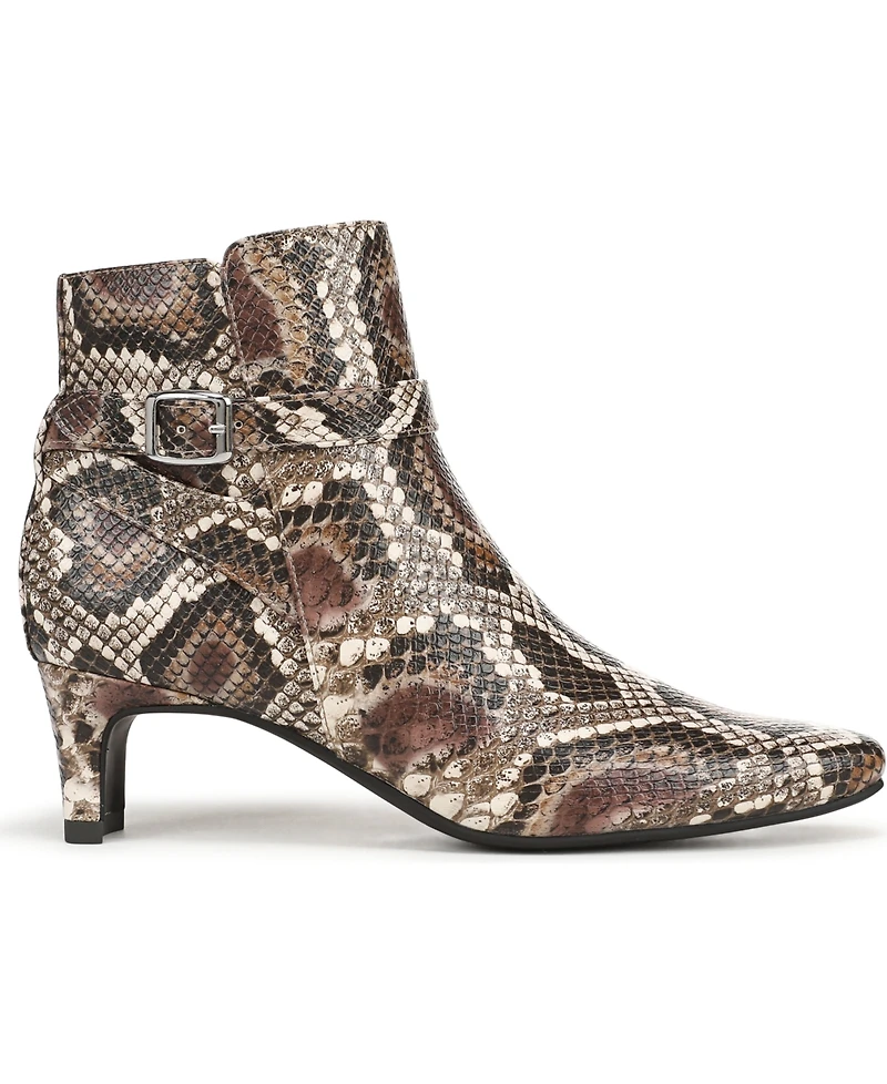 LifeStride Women's Fawn Zip Snip Toe Short Boots