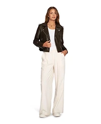 Belle & Bloom Women's Just Friends Leather Jacket