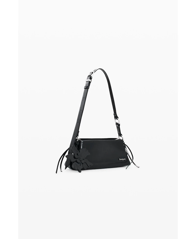 Desigual Medium Faux Leather Charm Bag