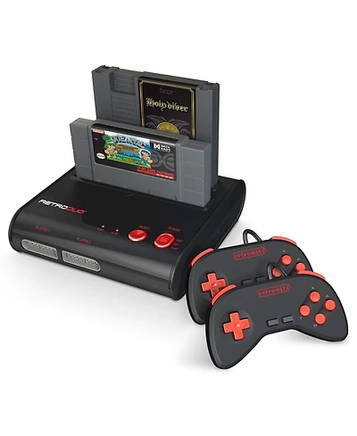 Retro-Bit RetroDuo Dual 2-in-1 Retro Console for Snes and Nes Games