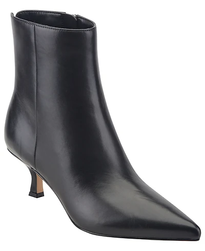 Marc Fisher Ltd Women's Francy Leather Ankle Dress Booties