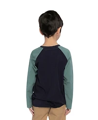 Deux par Deux Toddler Boys 2T- 5T Raglan T-Shirt