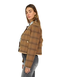 Belle & Bloom Women's Dynasty Boxy Paisley Jacket