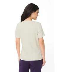 Olsen Women's Solid Tunic T-Shirt