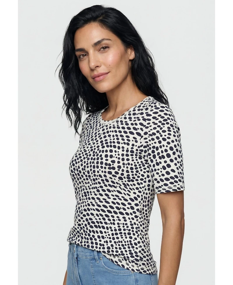 Olsen Women's Pebble Print T-Shirt