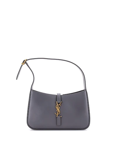 Pre-Owned Saint Laurent Small Le 5 a 7 Hobo Leather
