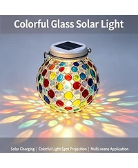Cowin Solar Ball Led Garden Lights Rechargeable Outdoor Waterproof Solar Night Lights Table Lamps for Decorations