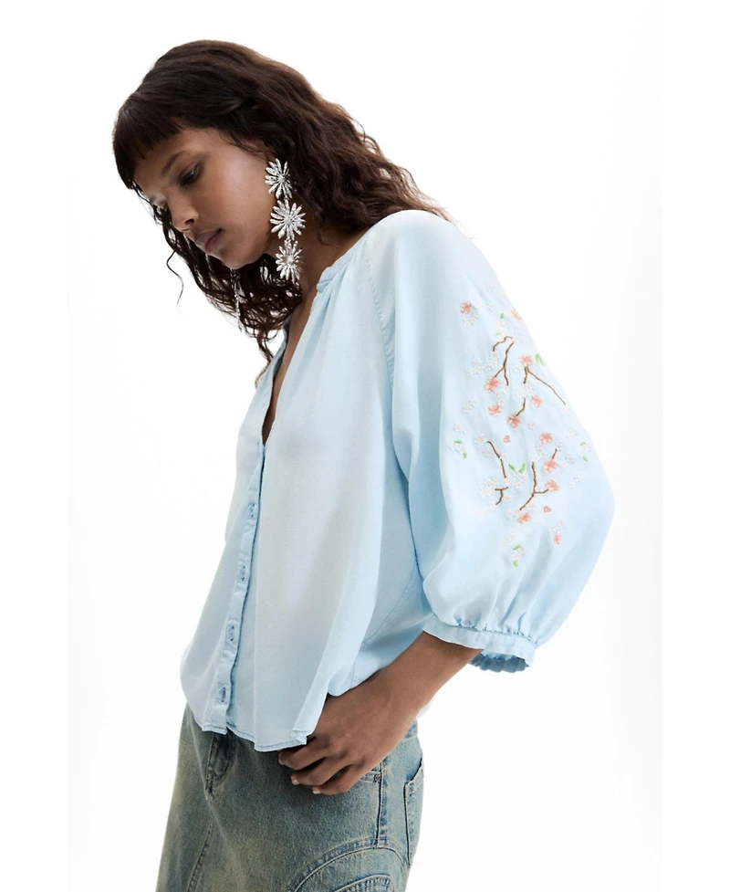 Desigual Women's Long Sleeve Blouse