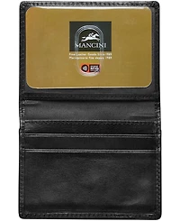 Men's Mancini Boulder Collection Rfid Secure Billfold with Removable Left Wing Passcase