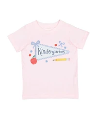 Sweet Wink Toddler Girls Kindergarten Pennant Short Sleeve T-Shirt
