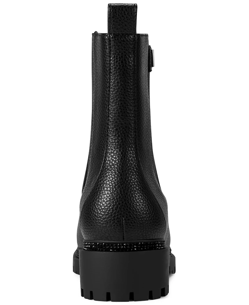 Dkny Women's Rick Round Toe Chelsea Booties