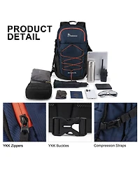 Mountaintop Hiking Backpack 25 Liter Camping Backpack Men Women Hiking Daypack Lightweight Travel Backpack for Climbing