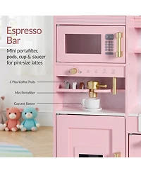 Best Choice Products Pretend Play Kitchen with Espresso Machine