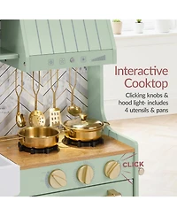 Best Choice Products Pretend Play Kitchen with Espresso Machine