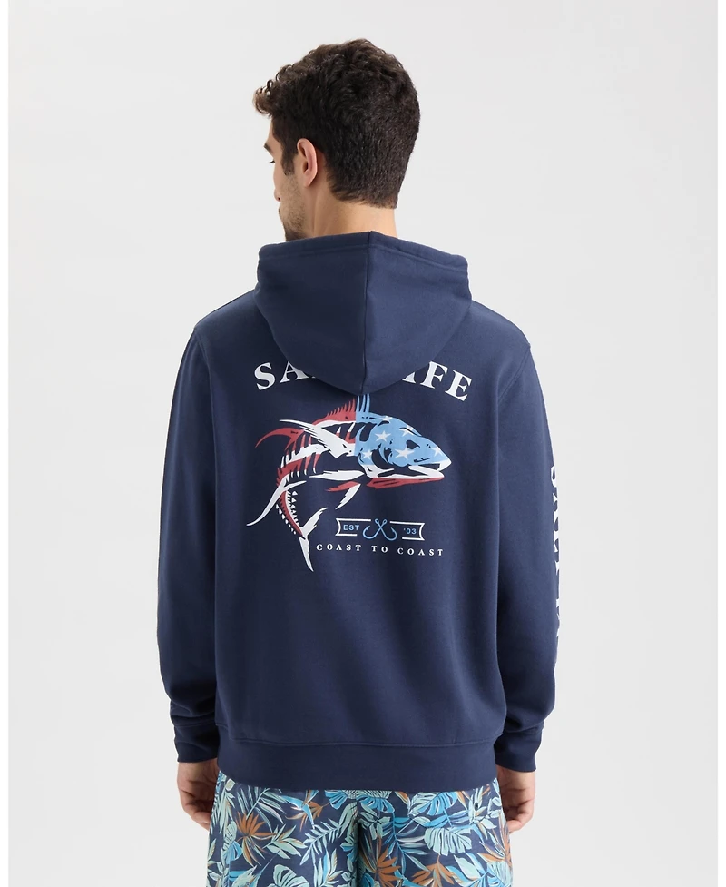 Salt Life Men's United We Fish Hoodie