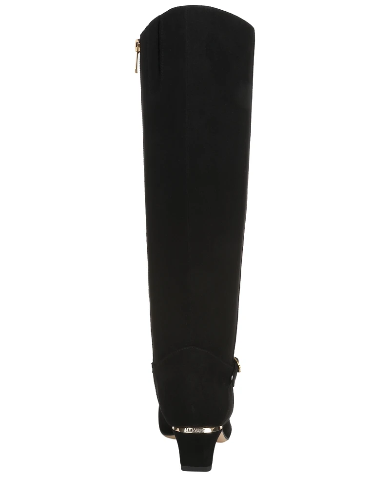 Sam and Libby Women's Phoebe Knee High Square Toe Boots