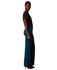 Calvin Klein Petite High-Rise Bootcut Pants