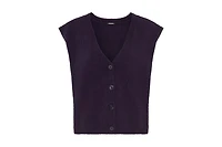 Olsen Women's Cropped Sweater Vest