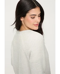 Olsen Women's Round Neck Cardigan