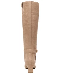 LifeStride Women's Faris Zip Wide Calf Tall Snip Toe Boots