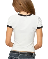 Edikted Women's Germany Contrast T Shirt