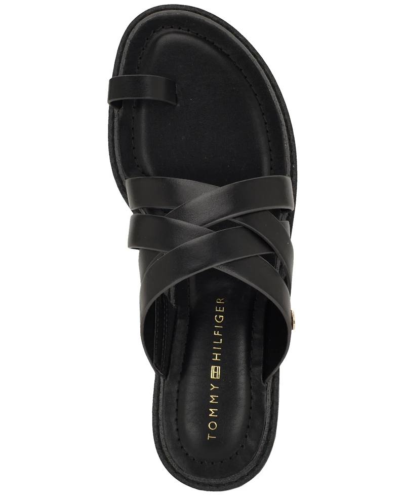 Tommy Hilfiger Women's Benett Strappy Toe Ring Sandals
