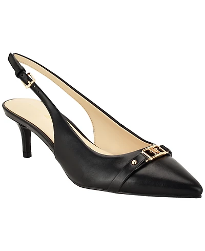 Tommy Hilfiger Women's Totale Kitten Heel Slingback Dress Pumps