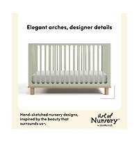 Storkcraft Deluxe 3-in-1 Convertible Crib with Bonus Toddler Guardrail