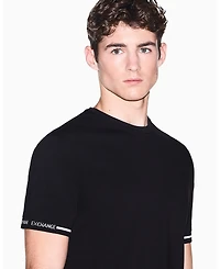 A|X Armani Exchange Men's Short Sleeve Pique Slim Fit T-Shirt