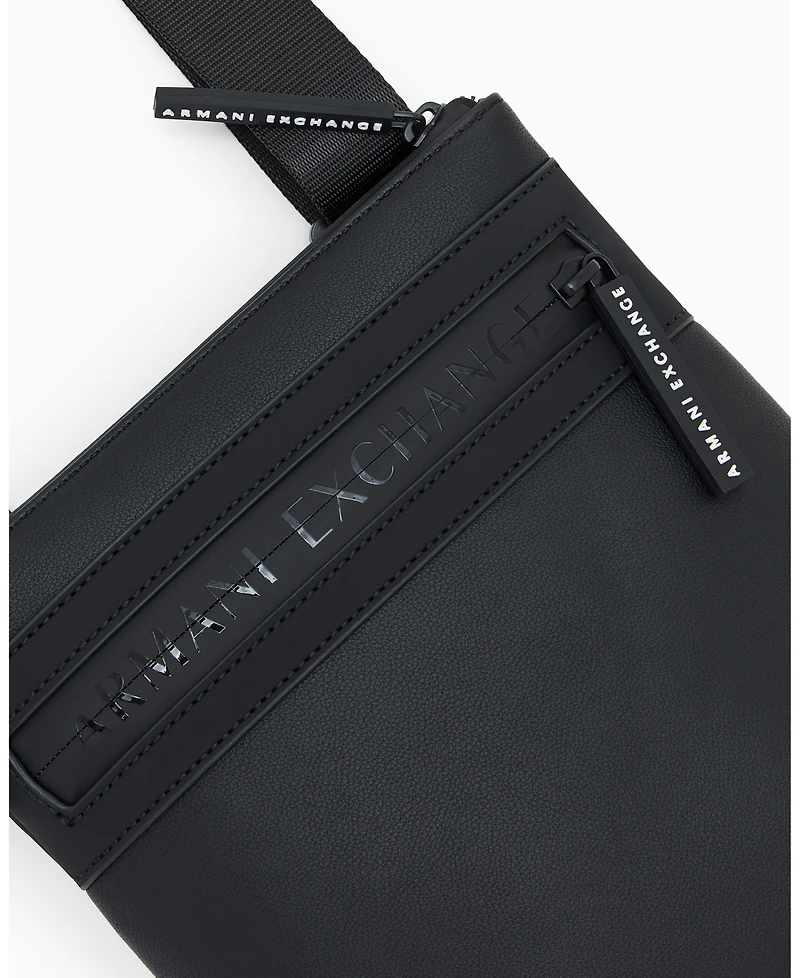 A|X Armani Exchange Men's Flat Crossbody Bag