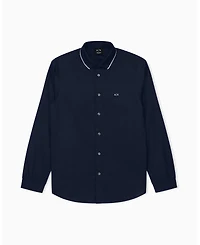A|X Armani Exchange Men's Tipping Poplin Shirt