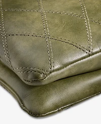 Style & Co Diamond Quilted Double Compartment Crossbody Bag, Macy's Exclusive