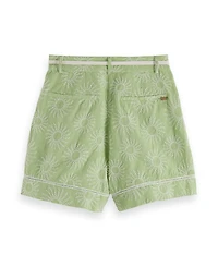 Scotch & Soda Women's High Rise Broderie Shorts