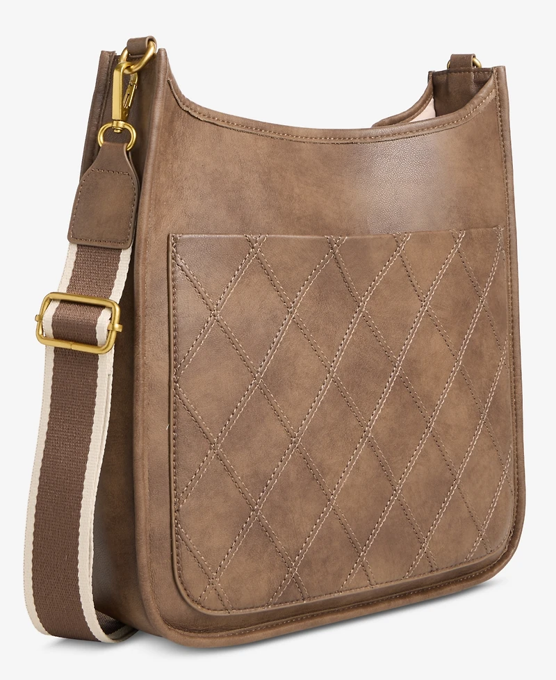 Style & Co Diamond Quilted Dip Crossbody Bag, Macy's Exclusive