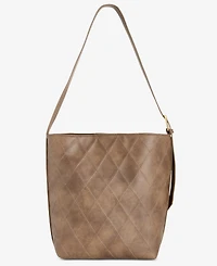 Style & Co Diamond Quilted Bucket Bag, Macy's Exclusive