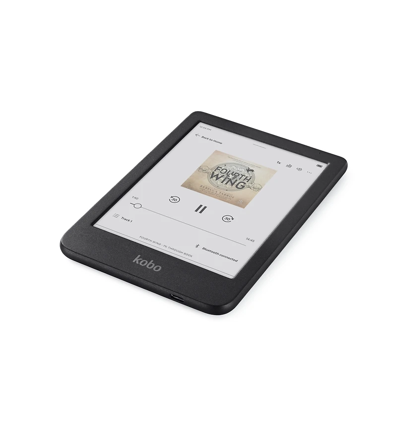 Kobo Clara Colour eReader with Misty SleepCover Case and Ac Bundle