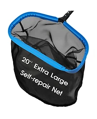 Xdovet Pool Skimmer Net Aluminum Frame Deep Bag Leaf Rake