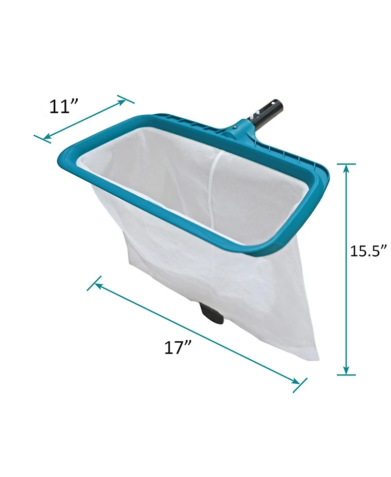 Xdovet Pool Skimmer Net Heavy Duty Leaf Rake Mesh Bag
