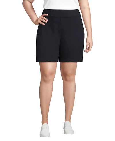 Lands' End Women's Starfish High Rise 7" Shorts