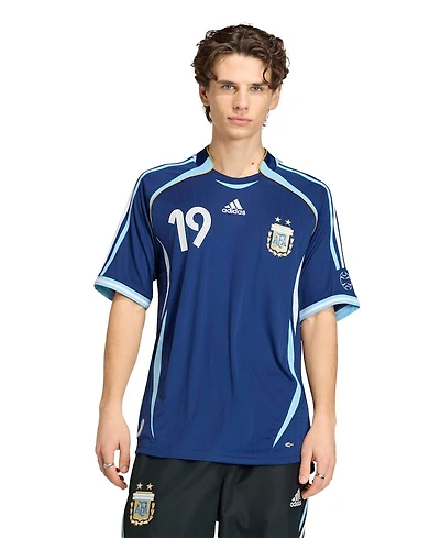 Adidas Men's Lionel Messi White Argentina National Team 2006 Bringback Home Jersey