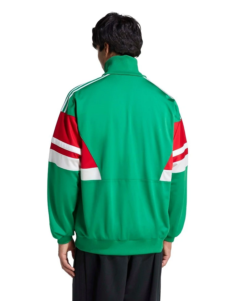 Adidas Men's Green Mexico National Team 1986 Bringback Full-Zip Track Jacket