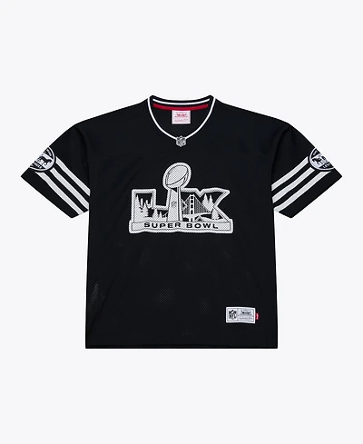 Mitchell & Ness Men's Women's x Levi's Black Super Bowl Lx Legacy Jersey