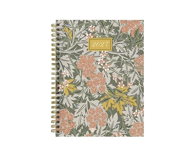 Tf Publishing Paper Goods 2027 Garden Bouquet Medium Weekly Monthly Planner
