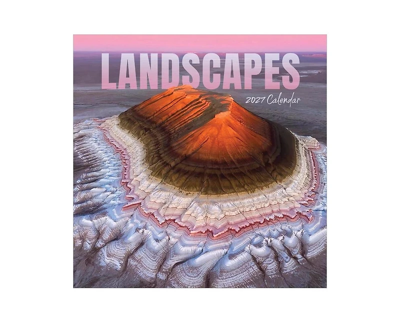 Tf Publishing Paper Goods 2027 Landscapes Wall Calendar